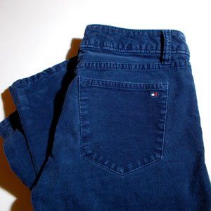 Tommy Hilfiger Corduroy Jeans Size 0 Color Blue EUC